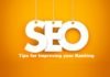 Search Engine Optimization (SEO) Tips for Improving your Ranking SEO TIps