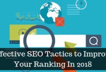 Effective SEO Tactics to Improve Your Ranking In 2018! SEO Tactics,Abhiseo