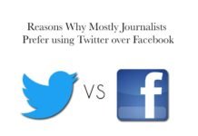 Reasons why mostly journalists prefer using twitter over Facebook journalists