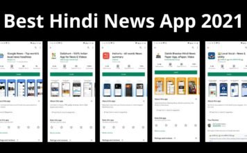 Indian Best Hindi News App : Top 5 Indian news App 2021 Best Hindi News App