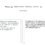 Paraphraser.io Paraphrasing Tool