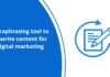 3 Recommended Paraphrasers for Bloggers to get help in Content Writing content writing